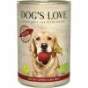 Dogs Love BIO GREENS mit Rotem Gemüse & Bio-Obst | Vegan | 6x 400g Ergänzungsfutter für Hunde