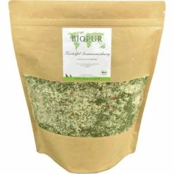 BIOPUR Kartoffel- und Gemüsemischung mit Spinat & Karotte | 1 kg | Vegan & Glutenfrei | Ergänzungsfutter für Hunde