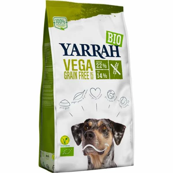 Yarrah Dog BIO Adult VEGA Grainfree | Vegetarisches & Getreidefreies Hundefutter für erwachsene Hunde 1 Yarrah Dog BIO Adult VEGA Grainfree | Vegetarisches & Getreidefreies Hundefutter für erwachsene Hunde