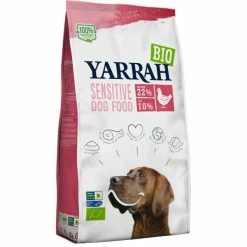 Yarrah Bio SENSITIVE Hundetrockenfutter mit Huhn & Reis - Hypoallergenes Hundefutter für sensible Hunde