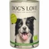 Dogs Love Bio Menü mit Bio-Huhn, Buchweizen, Sellerie & Basilikum | Glutenfreies Nassfutter für Hunde | 6x Hundefutter
