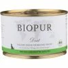 BIOPUR Hundefutter für allergische Hunde | Hypoallergen mit Bio Schaf, Reis & Karotten | 6x400g