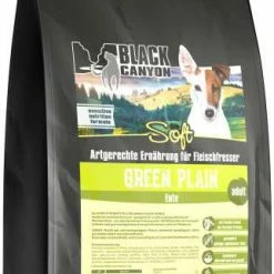 BLACK CANYON® Green Plane Soft Hundefutter mit Ente & Huhn | Premium Nassfutter für Hunde