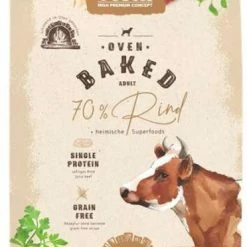 Bosch Oven Baked Hundefutter mit Rind | Trockenfutter für Hunde | Hochwertiges Hundefutter
