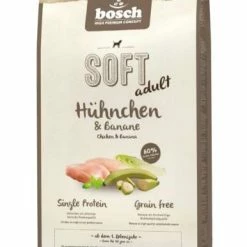 Bosch Soft Hundefutter mit Huhn & Banane, 12.5 kg - Premium Trockenfutter für Hunde
