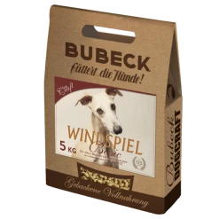 Bubeck Windspiel Basic | Getreidefreies Trockenfutter für Windhunde | Hochwertiges Hundefutter