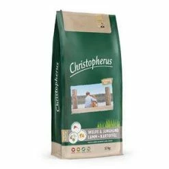 CHRISTOPHERUS Getreidefrei Hundefutter für Welpen & Junghunde | Mit Lamm & Kartoffeln | Hochwertiges Trockenfutter