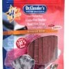 DR. CLAUDERS Rinderfilet-Streifen Hundesnack | 10x 80g | Natürliche Leckerlis für Hunde