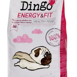 Natura Diet Dingo Energy & Fit Trockenfutter mit Huhn & Schwein - Glutenfreies Hundefutter für aktive Hunde