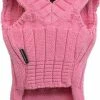 DoggyDolly Pink Sweater für Hunde | Weicher Hundepullover in Rosa | Hundebekleidung für kleine und mittelgroße Hunde