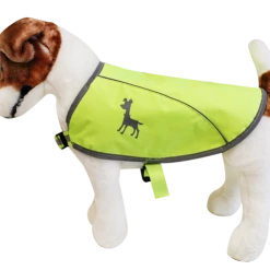 ALCOTT Abenteuerweste NEON | Warnweste für Hunde | Sicherheitsweste für Training & Outdoor