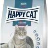 Happy Cat HappyCat Indoor Trockenfutter mit Voralpen Rind | 4Kg Katzenfutter für ausgewogene Ernährung