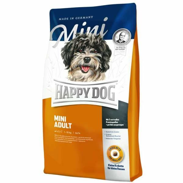 HAPPY DOG HappyDog Supreme Adult Mini-Dog | 4 Kg Hundefutter für kleine Hunde | Hochwertiges Trockenfutter 1 HAPPY DOG HappyDog Supreme Adult Mini-Dog | 4 Kg Hundefutter für kleine Hunde | Hochwertiges Trockenfutter