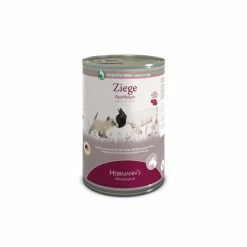 Herrmanns Kreativ Mix | 100% Ziege | 6x400g Hunde- & Katzen Ergänzungsfutter | Natürliches Tierfutter