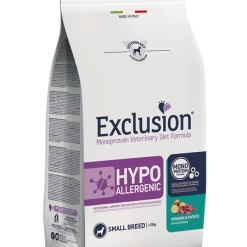 Futterglück Exclusion Hypoallergenes Trockenfutter für kleine Hunderassen | Mit Hirsch & Kartoffel | 2,5 kg