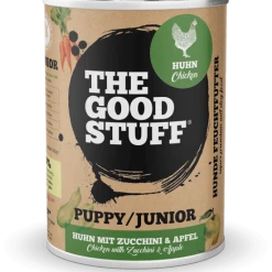 THE GOODSTUFF Puppy Dog Nassfutter mit Huhn & Zucchini | Getreidefrei | Hochwertiges Hundenassfutter