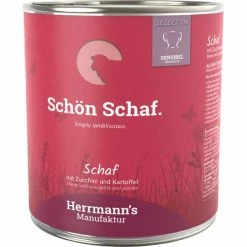 Herrmanns Select Sensible Hundefutter mit Schaf, Zucchini & Kartoffeln | 6x 800 g | Glutenfrei