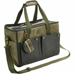 Hunter Tragetasche MADISON | Khaki | 40 x 20 x 30 cm | Transporttasche für Hunde | Robuste Qualität