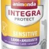 Animonda Integra Protect Sensitive Lamm & Amaranth - 6 Dosen Hundenassfutter für sensible Hunde