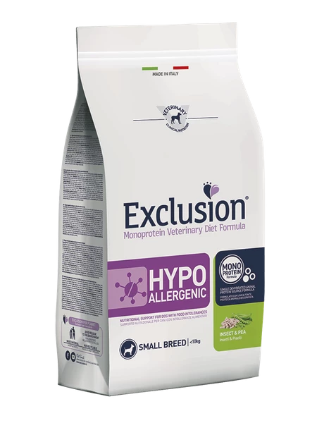 Futterglück Exclusion Hypoallergenic Trockenfutter für kleine Hunderassen | Mit Insektenprotein & Erbse | 2,5 kg 1 Futterglück Exclusion Hypoallergenic Trockenfutter für kleine Hunderassen | Mit Insektenprotein & Erbse | 2,5 kg