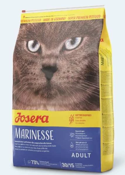 Josera Marinesse Hypoallergenes Katzenfutter - Trockenfutter für Katzen mit empfindlicher Haut und Allergien 1 Josera Marinesse Hypoallergenes Katzenfutter - Trockenfutter für Katzen mit empfindlicher Haut und Allergien