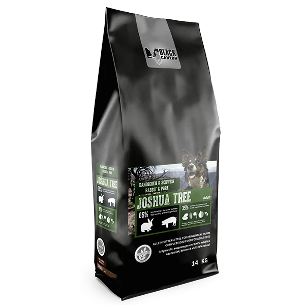 BLACK CANYON® Joshua-Tree Hundefutter mit Hase & Schwein | Gluten- und Getreidefrei | Premium Hundebedarf 1 BLACK CANYON® Joshua-Tree Hundefutter mit Hase & Schwein | Gluten- und Getreidefrei | Premium Hundebedarf