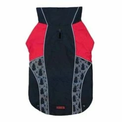 KONG 3-in-1 System Coat Schwarz-Rot | Wasserdichter Hundemantel für alle Jahreszeiten | Hundebekleidung