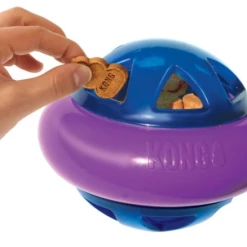 KONG ® Hopz Ball L | Langlebiges Hundespielzeug für aktive Hunde