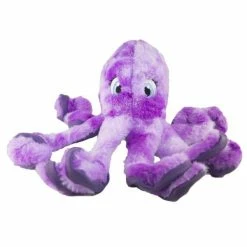 KONG ® SoftSeas Octopus L | Langlebiges Hundespielzeug für aktive Hunde