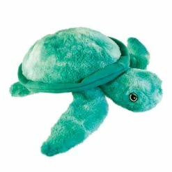 KONG ® SoftSeas Turtle L | Langlebiges Hundespielzeug für aktive Hunde