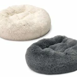 Karlie Liegebett AGNES | Rundes Kuschelbett für Hunde und Katzen | Katzen-Schlafplatz