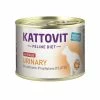 KATTOVIT Urinary Katzenfutter mit Kalb - 12x185g, Nassfutter für Katzen mit Harnwegsproblemen