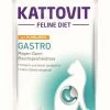 KATTOVIT Gastro Huhn & Reis Nassfutter für Katzen - 24x85g | Schonende Ernährung bei Magenproblemen