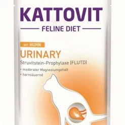 KATTOVIT Urinary | Mit Huhn | 24x85g Katzenfutter - Unterstützung für die Harnwege