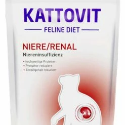 KATTOVIT Diet Niere/Renal | 6x400g Katzenfutter - Spezialnahrung für Nierengesundheit