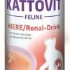 Kattovit Niere-Renal Drink | Mit Huhn | 24x135ml Katzendrink für Nierengesundheit