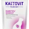 KATTOVIT Diet Diabetes Gewicht | 6x400g Katzenfutter - Spezialnahrung für diabetische Katzen