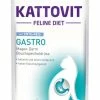 Kattovit Gastro | Mit Ente & Reis | 24x85g Katzenfutter - Schonendes Nassfutter für sensible Katzen