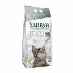 Yarrah Bio Katzenstreu | 3x 7kg | Ökologisches Katzenstreu | Umweltfreundlich & Hochsaugfähig