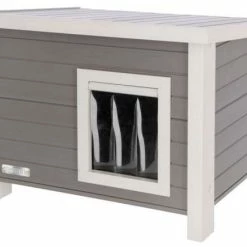 KERBL ECO Katzenhaus Eli - Kuschelhöhle für Katzen, gemütlicher Schlafplatz aus nachhaltigen Materialien