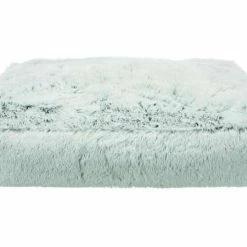 Trixie Kissen HARVEY | Eckiges Hundekissen in Weiß-Schwarz | Für Hunde | Gemütlicher Schlafplatz