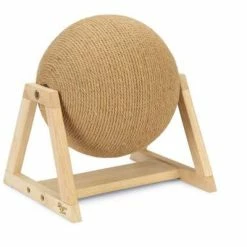 Karlie Kratzball Xem Mit Fuß | Design von Lotte | Kratzspielzeug für Katzen