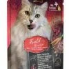 LEONARDO® Finest Selection Nassfutter für Katzen mit Kalb & Gemüse | 16 Frischebeutel