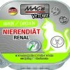 MACS Katzenfutter Nierendiät - Renal mit Huhn | 16x100g Nassfutter für Katzen