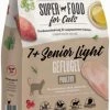 MACS Cat 7+ Senior Light Trockenfutter mit Geflügel, Cranberries & Bergkräutern - Premium Katzenfutter für ältere Katzen