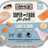 MACS Katzenfutter mit Lachs & Hühnchen | 16 x 100 g | Hochwertiges Nassfutter für Katzen