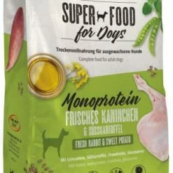 MACS Mac's Mono | Mit Kaninchen - Natürliches Hundefutter für eine ausgewogene Ernährung