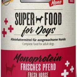 MACS Mac's Dog Mono Sensitiv Hundenassfutter mit Pferd | 6 Dosen | Hypoallergenes Hundefutter