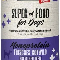 MACS Dog Mono Sensitive Hundefutter mit Wild & Hirsch | Nassfutter für Hunde mit sensibler Verdauung