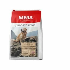 MERA DOG MeraDog Pure Sensitive Senior Hundefutter mit Truthahn & Reis - Hypoallergenes Futter für sensible Hunde